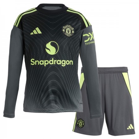 Camisola Manchester United Guarda Redes Criança 1º Equipamento 2025-26 Manga Comprida